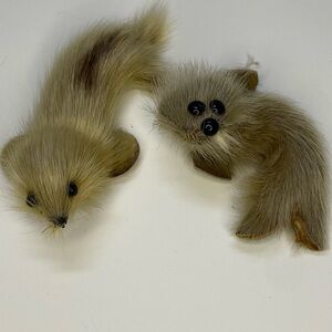 2/$30 Vintage real fur seal figure toys Canada